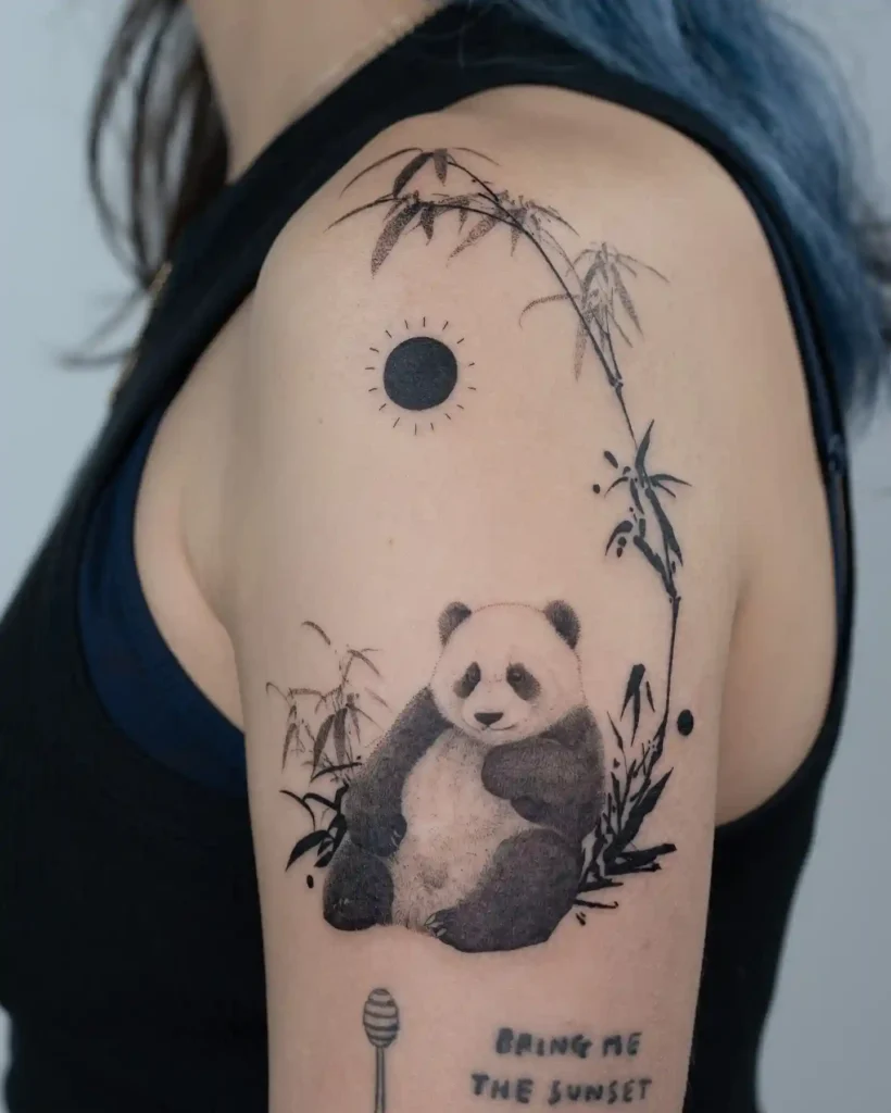 panda tattoo design ideas