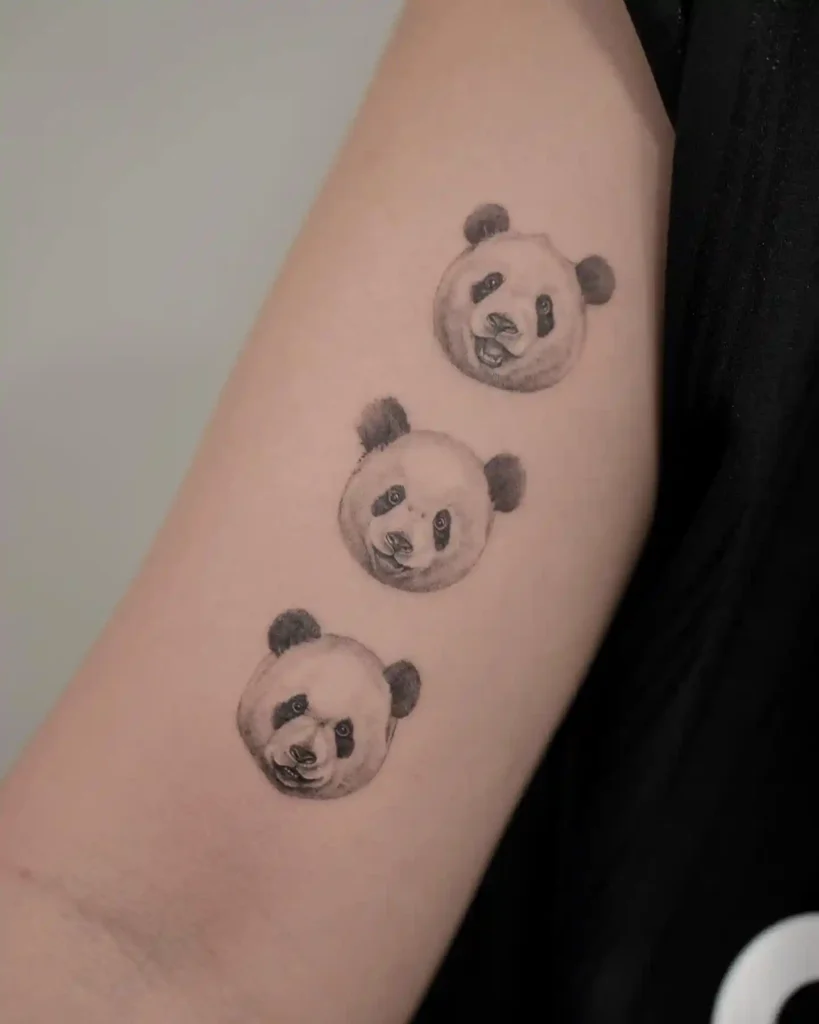 panda tattoo design ideas