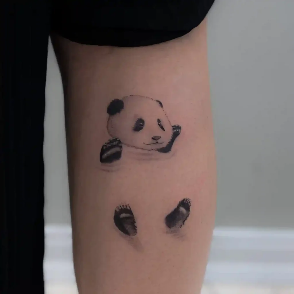 panda tattoo design ideas