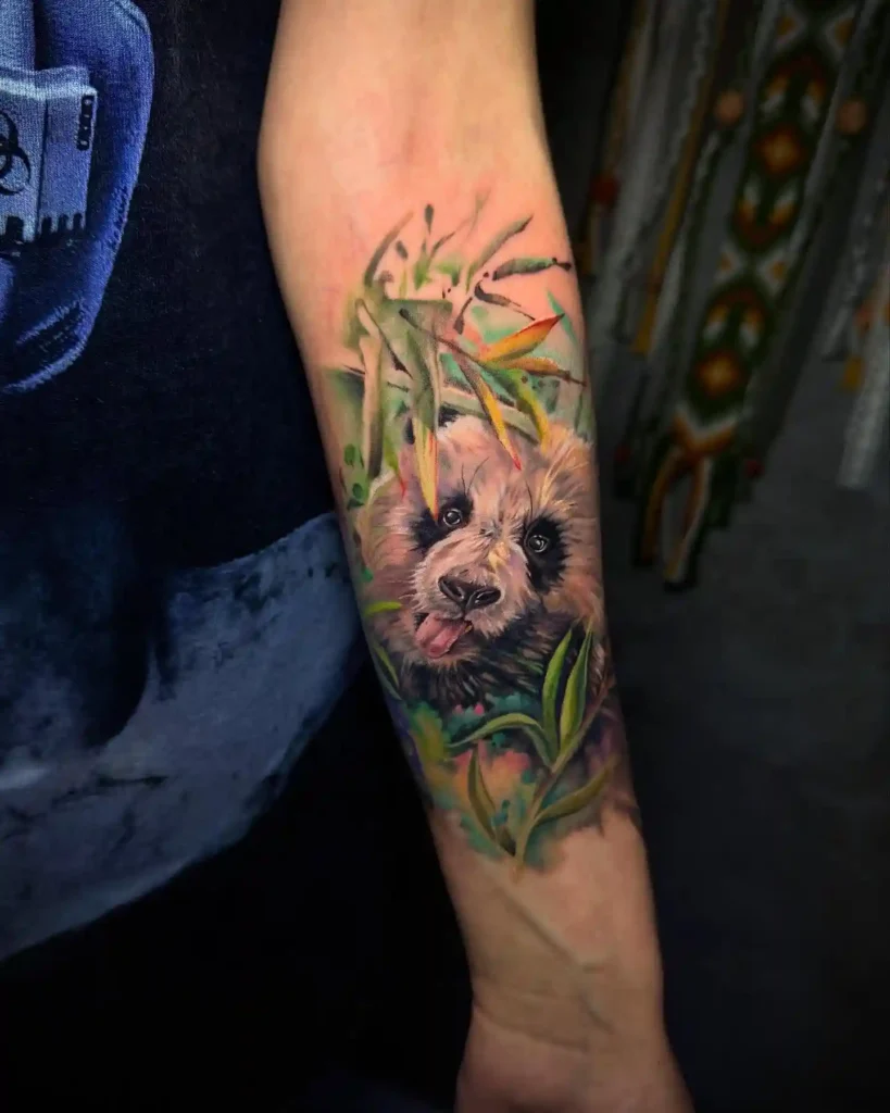 panda tattoo design ideas