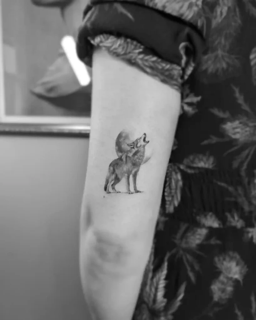 Wolf Tattoo Design