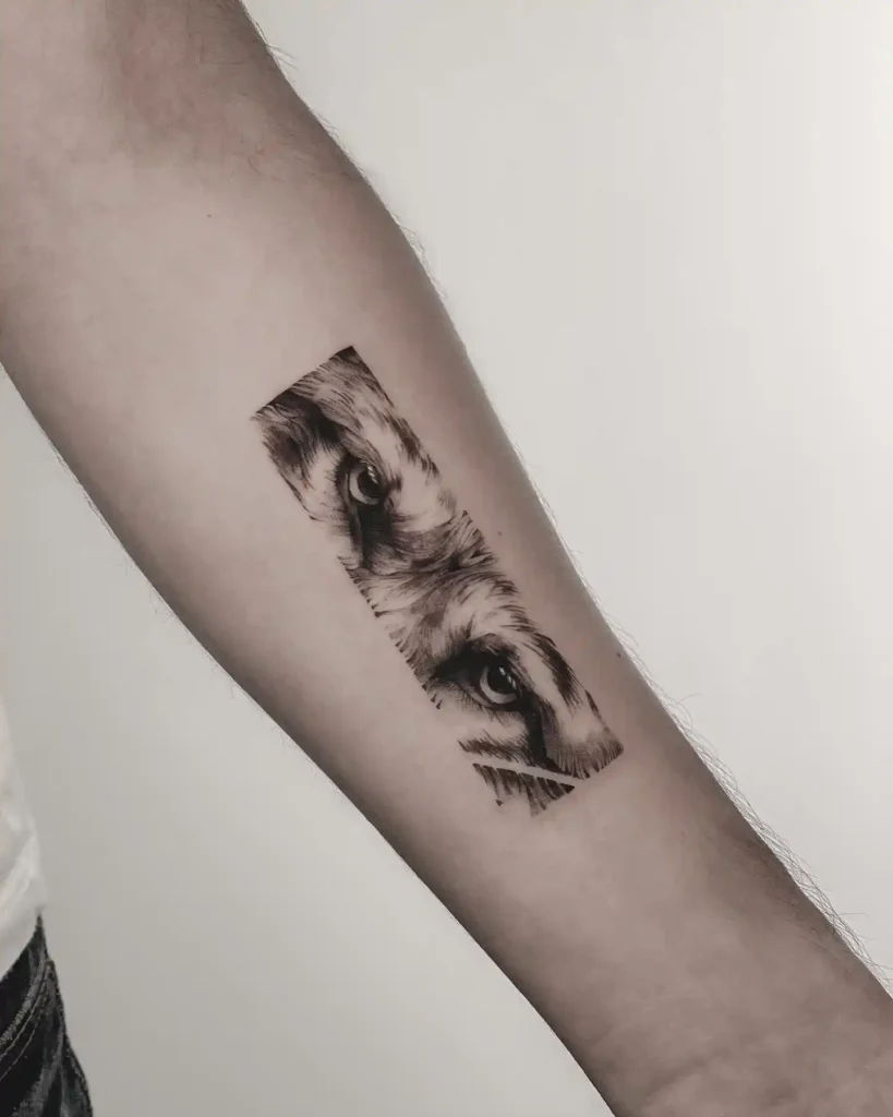 Wolf Tattoo Design