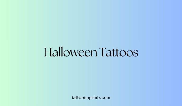 halloween tattoo ideas