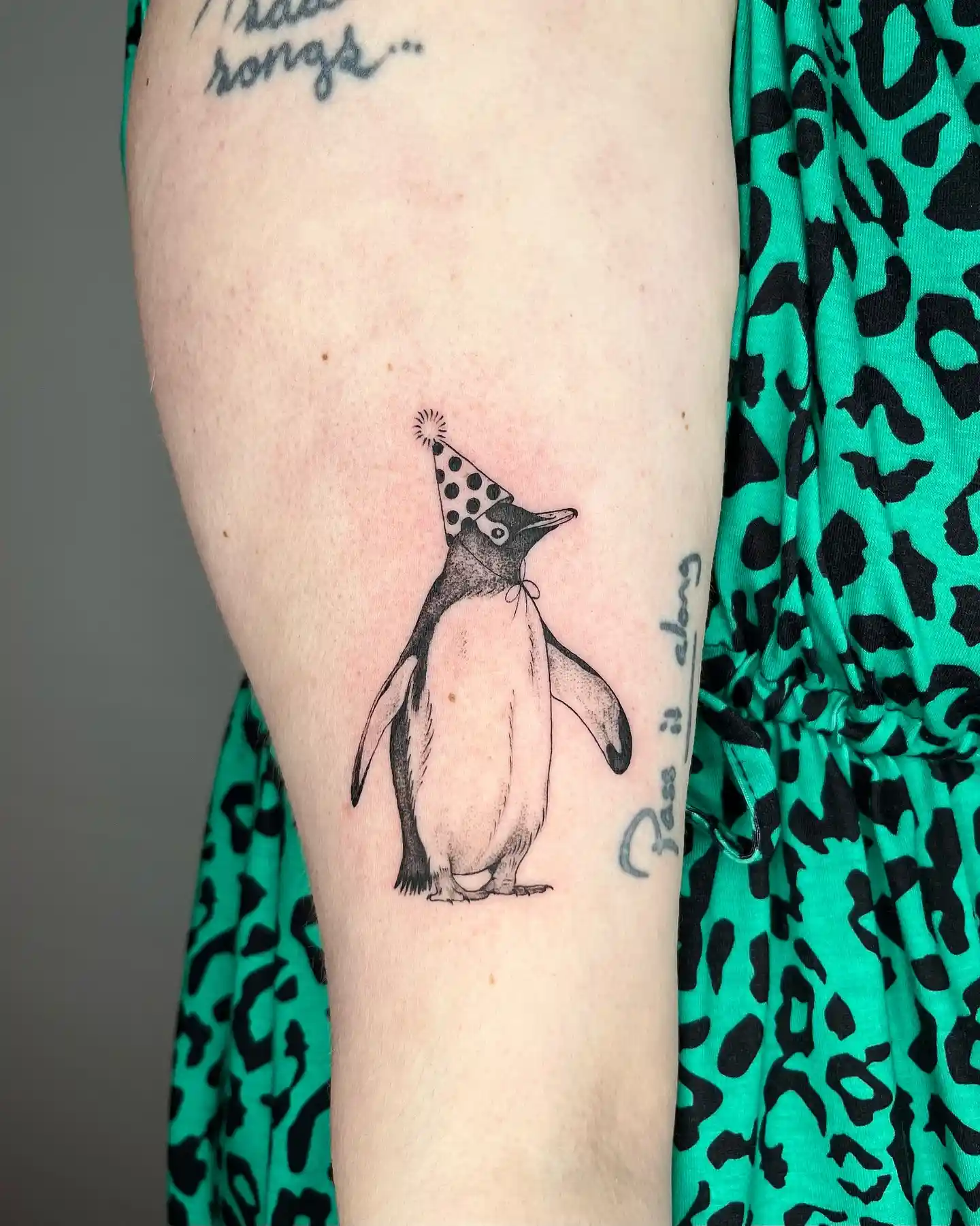 Party Penguin Tattoo
