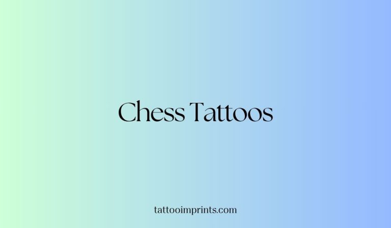 chess tattoo ideas