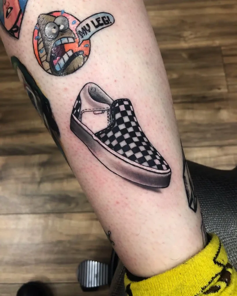 The Checkerboard Vans Kick