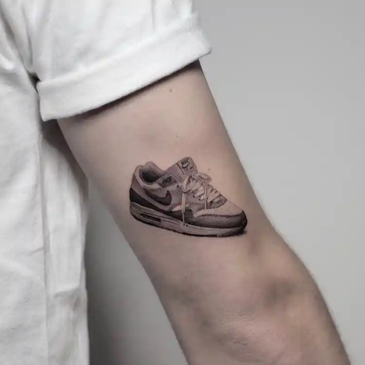 The Nike Air Max 1 Micro Realistic Tattoo