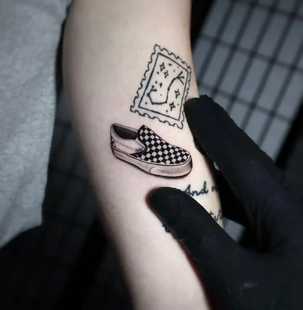 Off The Wall Classic Vans Sneaker Tattoo
