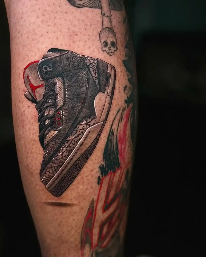Nike Air Jordan 3 Elephant Print Legend Tattoo