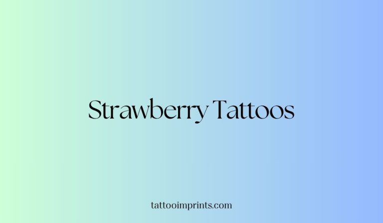Strawberry Tattoos
