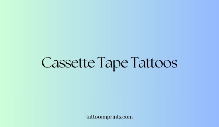 Cassette Tape tattoos featured image