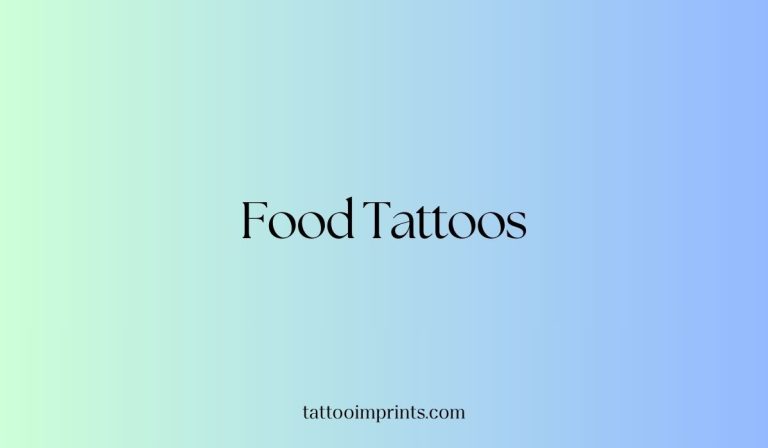 Food tattoos main image
