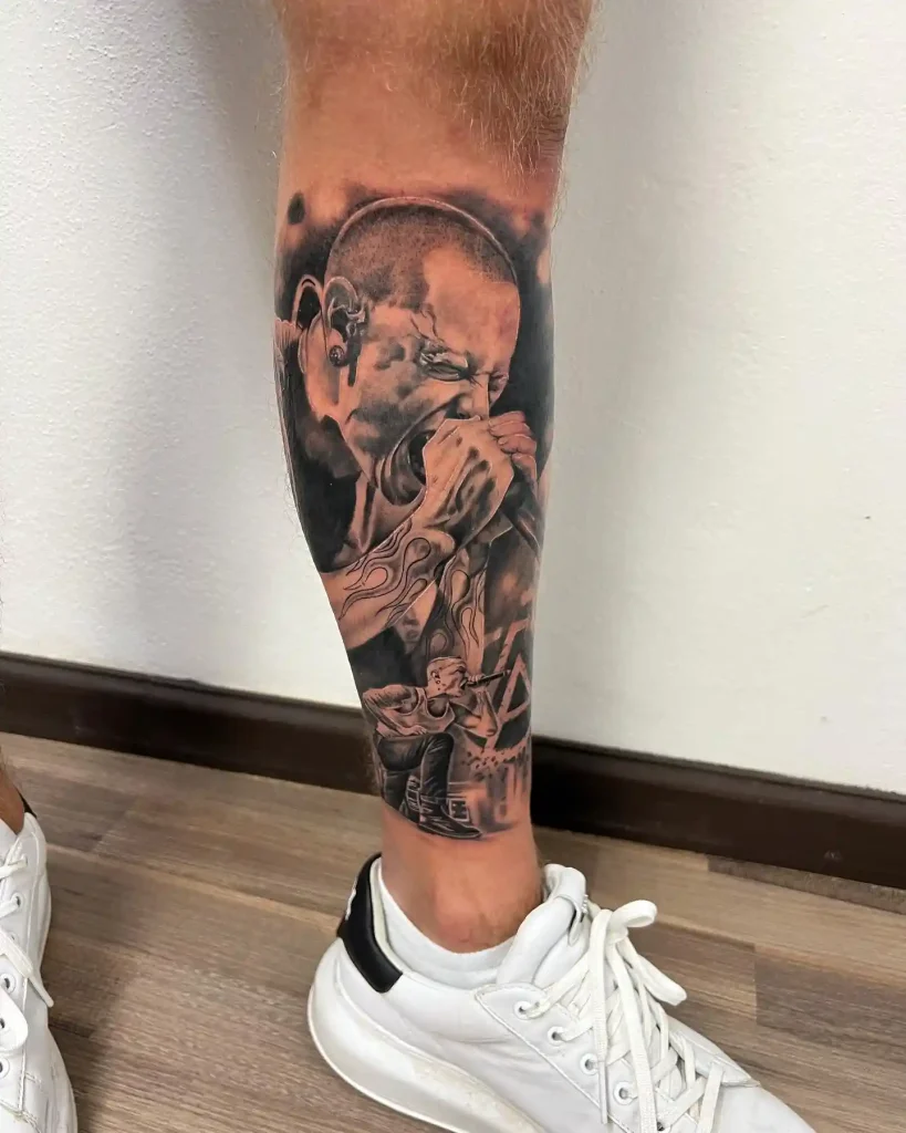 Full Leg Musical Montage on Shin