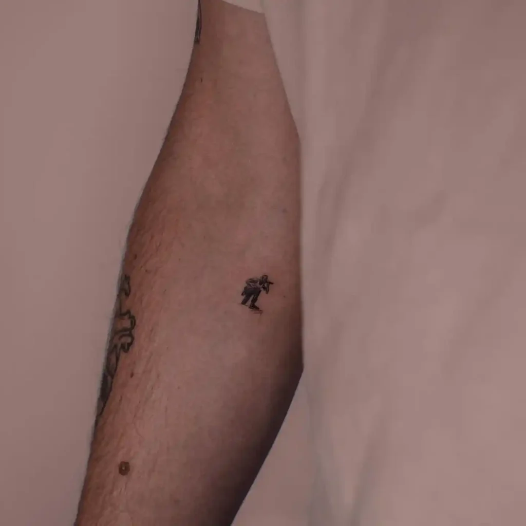 Micro Minimalist Soldier on Forearm