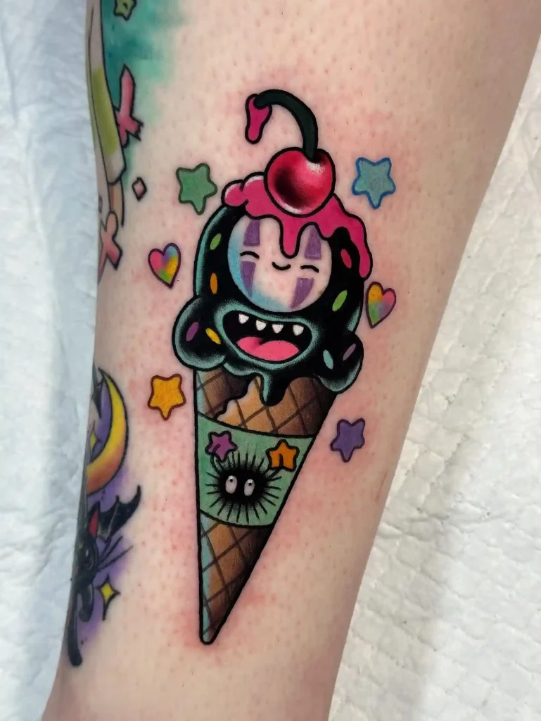 Spirited Away Character Cone on Calf