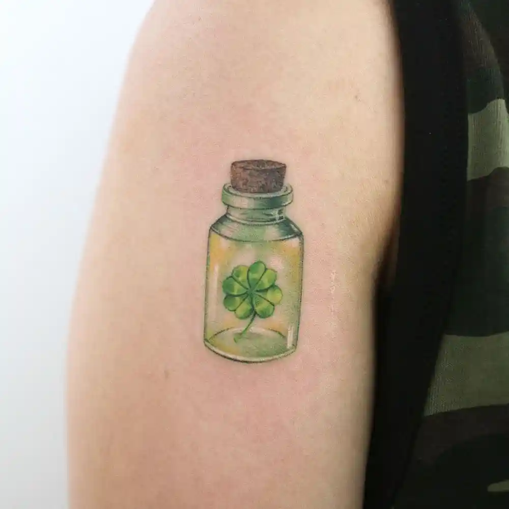 Bottled Luck Potion on Upper Arm