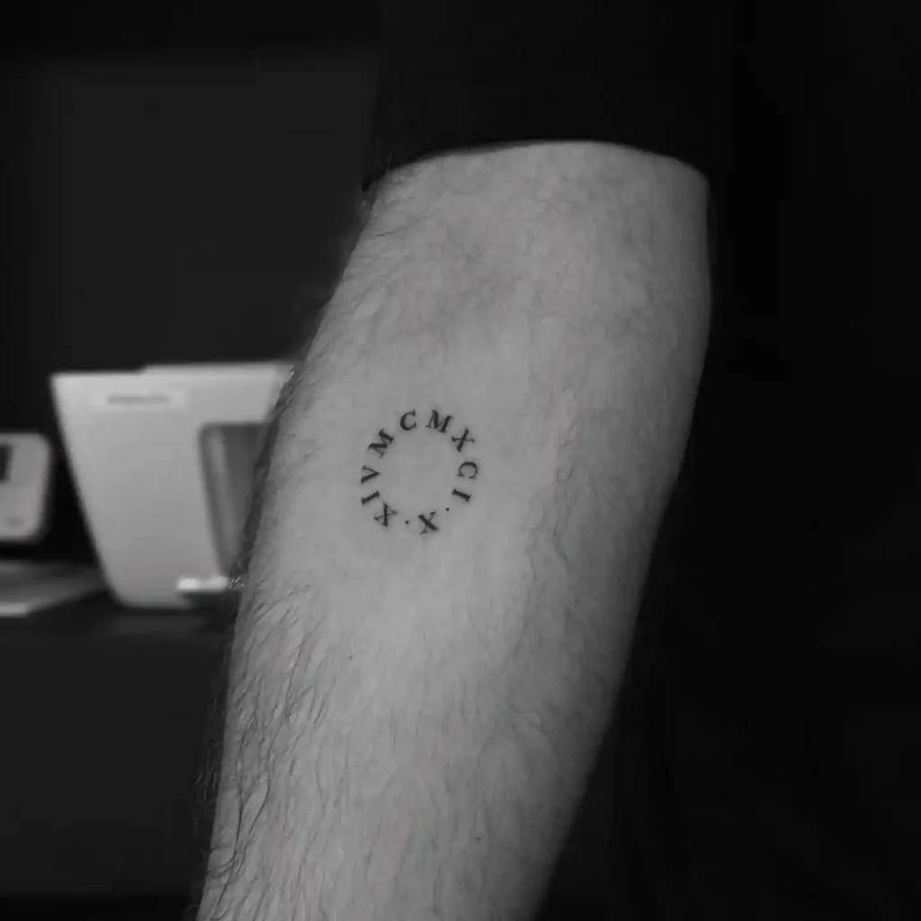 Circular Time Cycle on Wrist