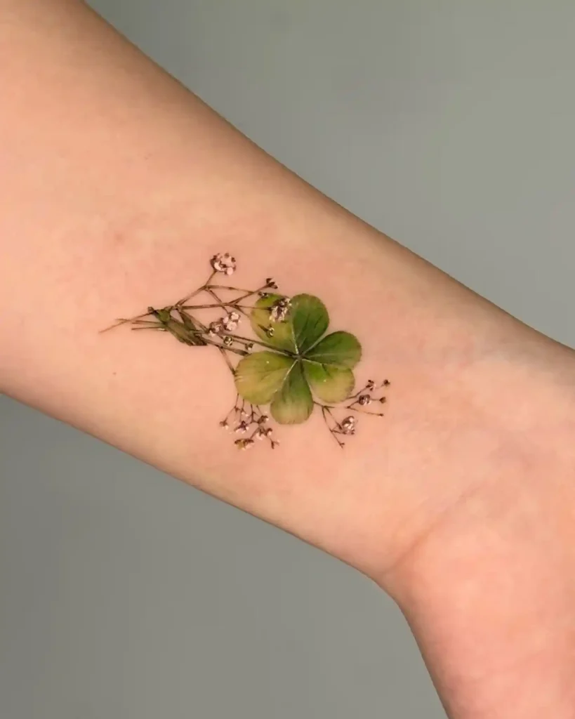 Dried Flower Bouquet on Wrist