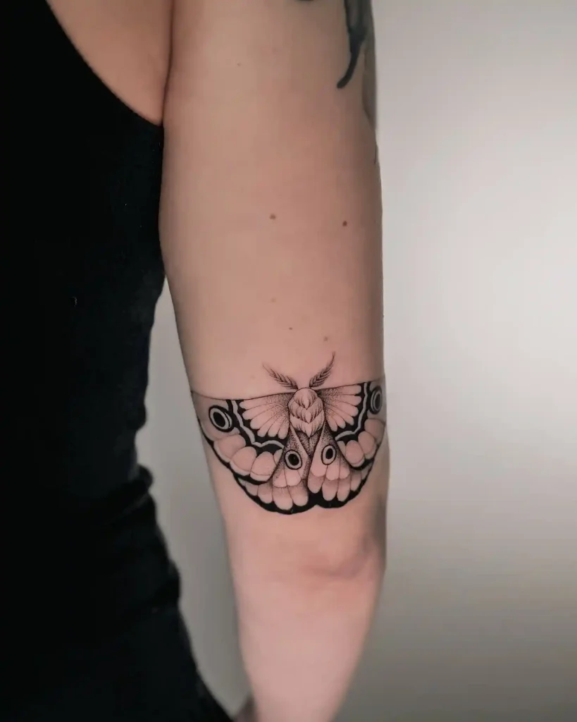 Moth Band on Upper Arm