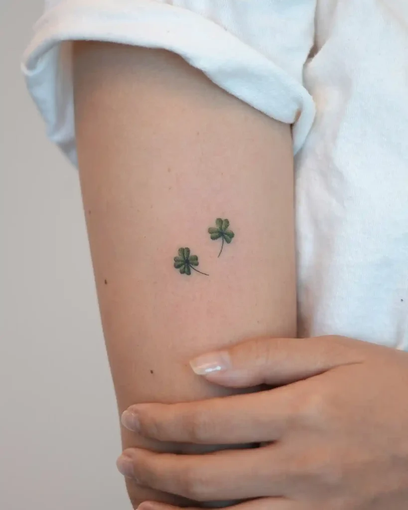 Tiny Floating Pair on Upper Arm