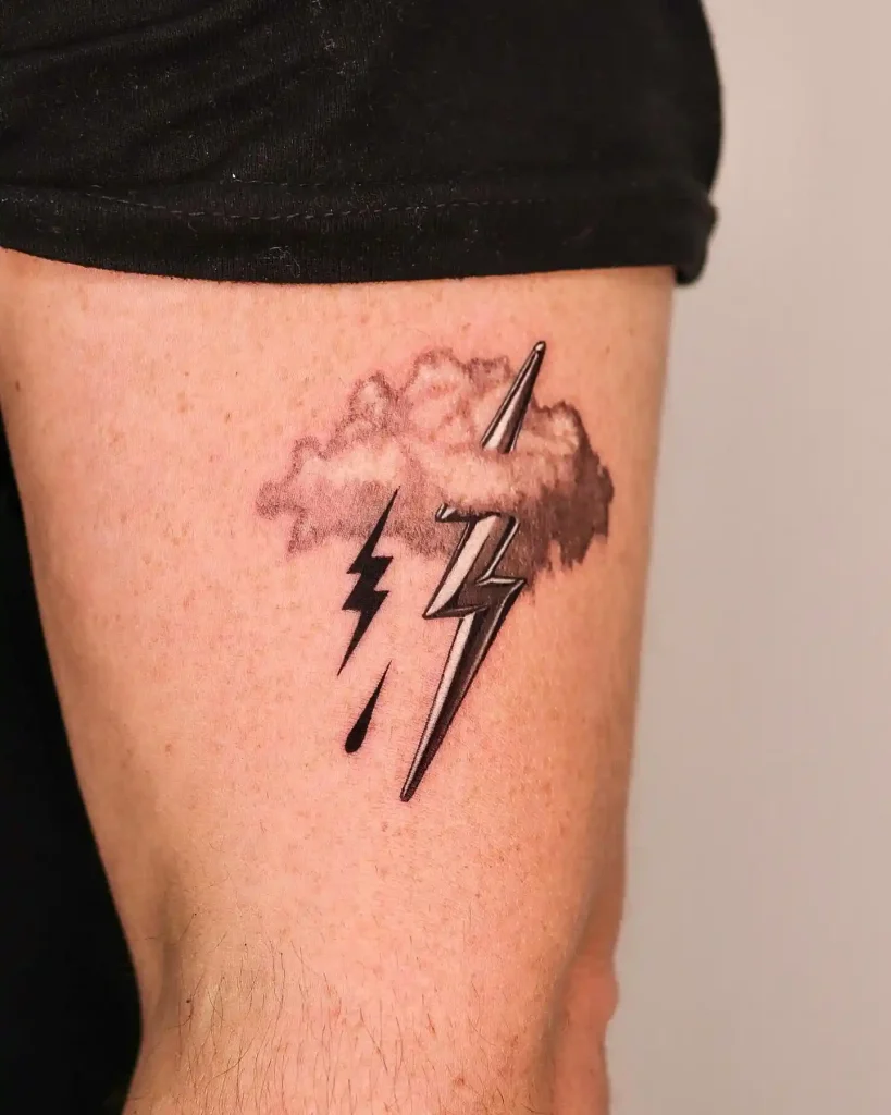 Double Strike Chrome Storm on Upper Arm