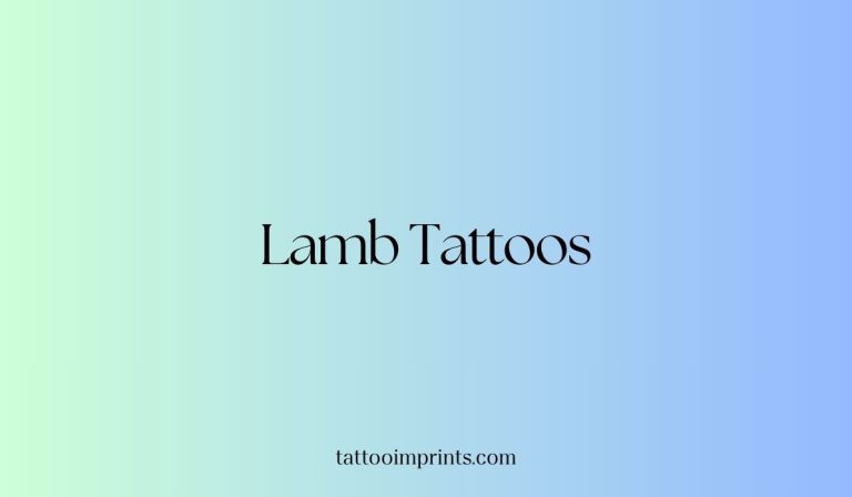 Lamb Tattoo main image