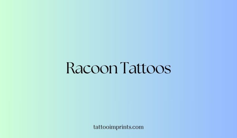 Racoon Tattoo main image
