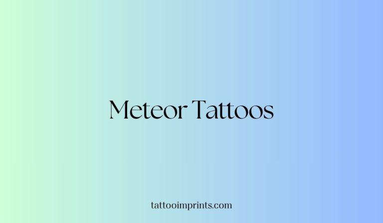 meteor Tattoo main image