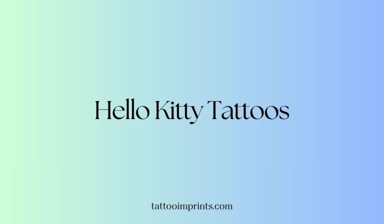 Hello Kitty Tattoo main image