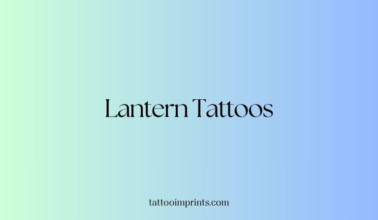 Lantern Tattoo main image
