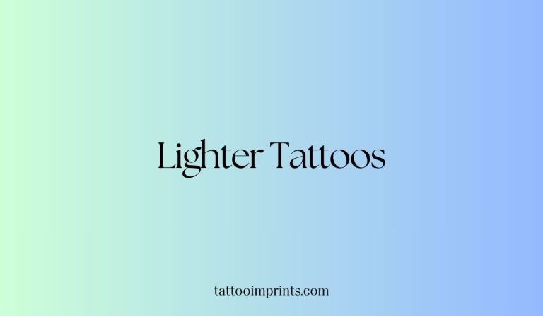Lighter Tattoo main image