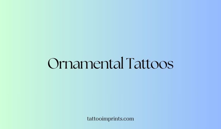 Ornamental Tattoo Featured image