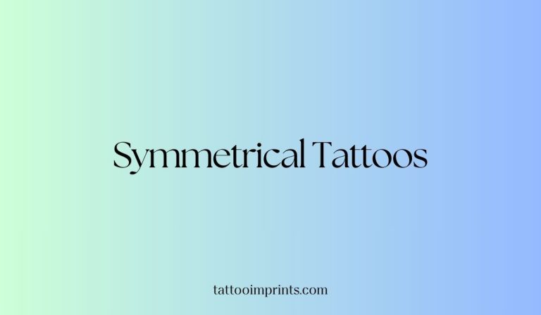 Symmetrical Tattoo Featured image