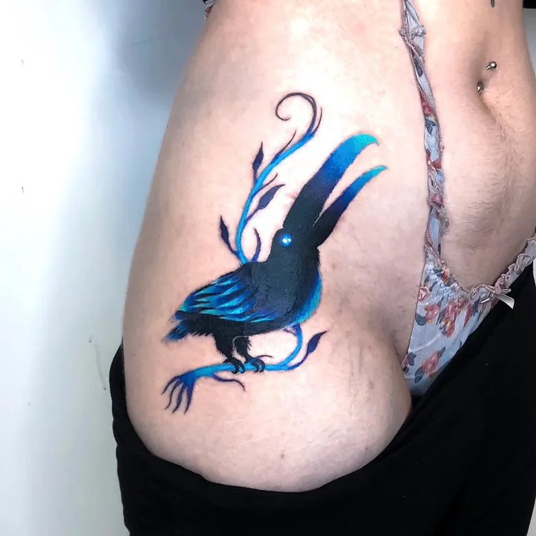 Bold Neo Traditional Toucan Tattoo