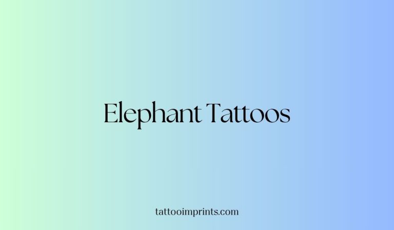 Elephant Tattoo Featured image