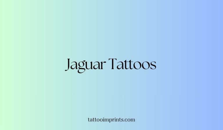 Jaguar Tattoo Featured image