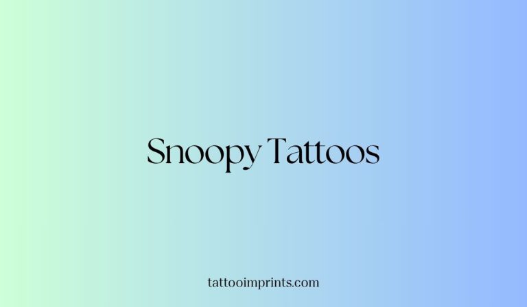 Snoopy Tattoo Featured image
