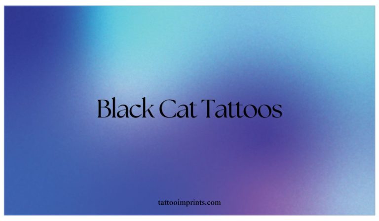 black cat tattoo Featured image