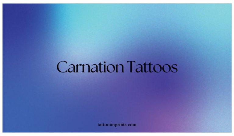 Carnation tattoo Featured image