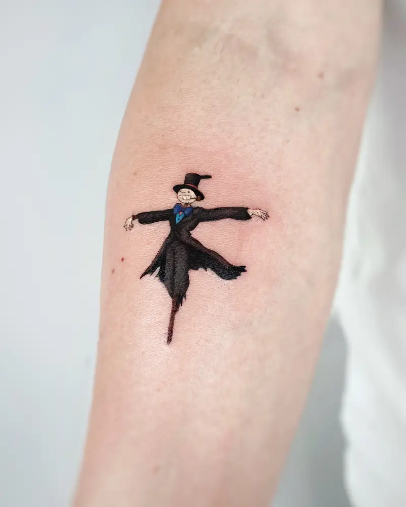 Small Turnip Head Tattoo