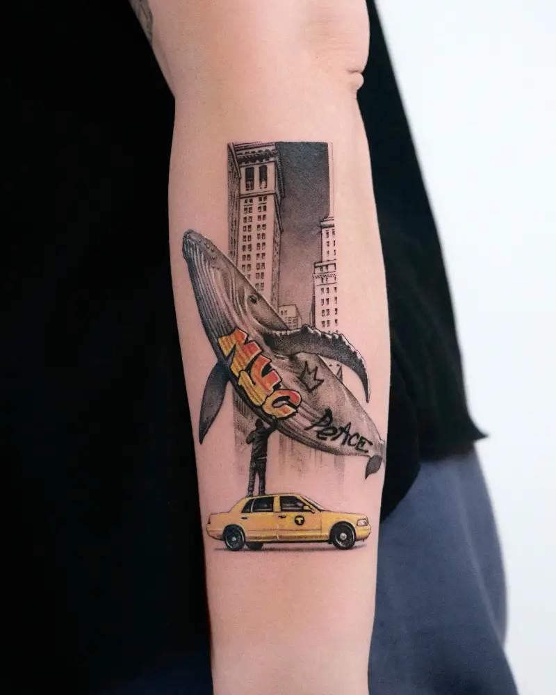 Surreal Street Culture New York Tattoo