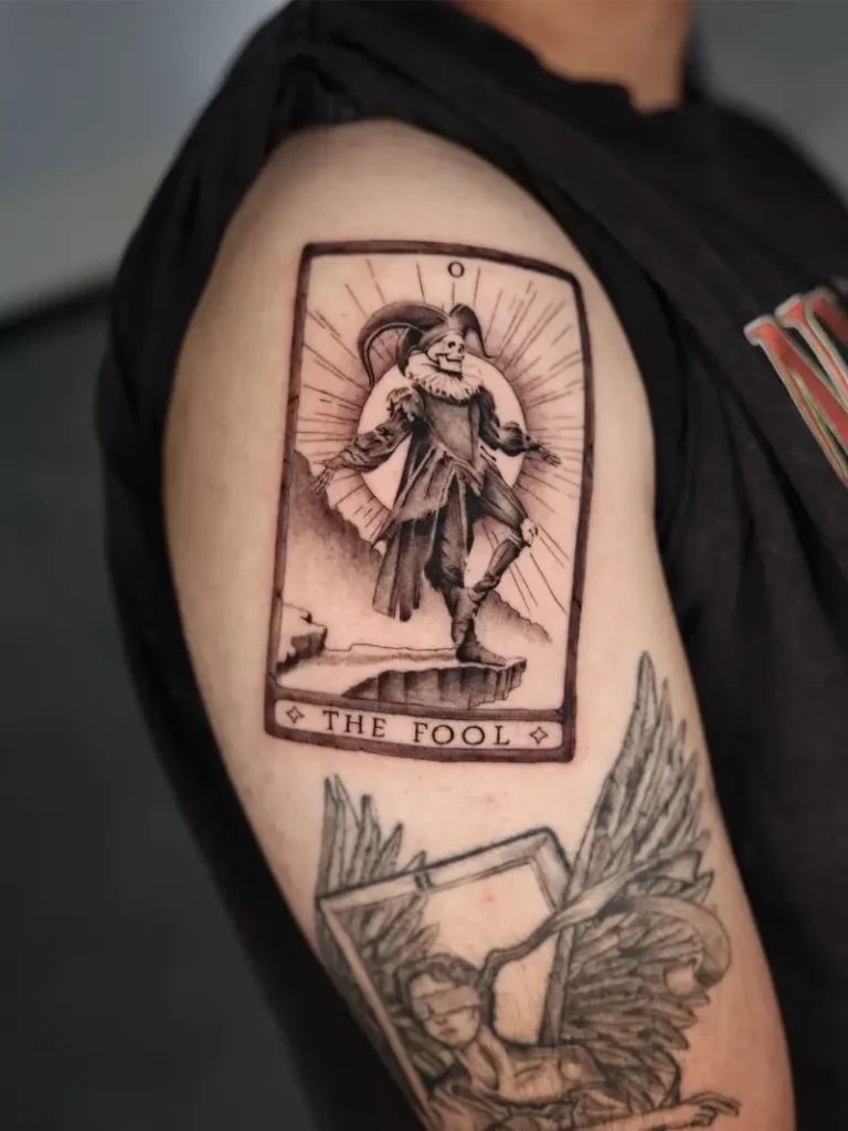The Fool Tarot Card Tattoo