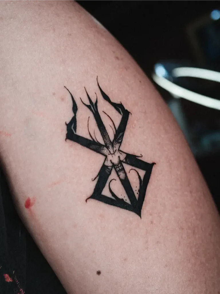 Beast of Darkness Brand of Sacrifice Tattoo