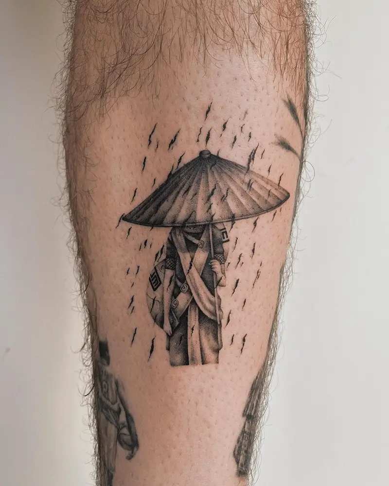 Cinematic Rain Gaara Tattoo