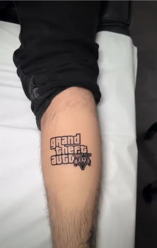 Classic GTA V Emblem Tattoo