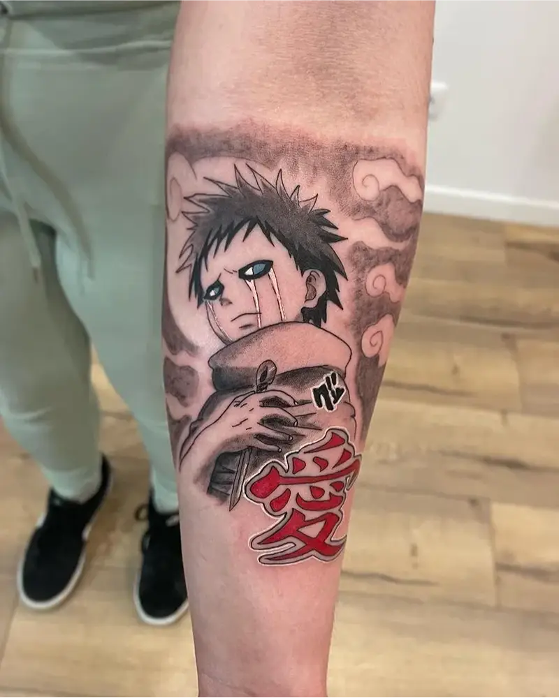 Emotional Gaara Gourd Tattoo