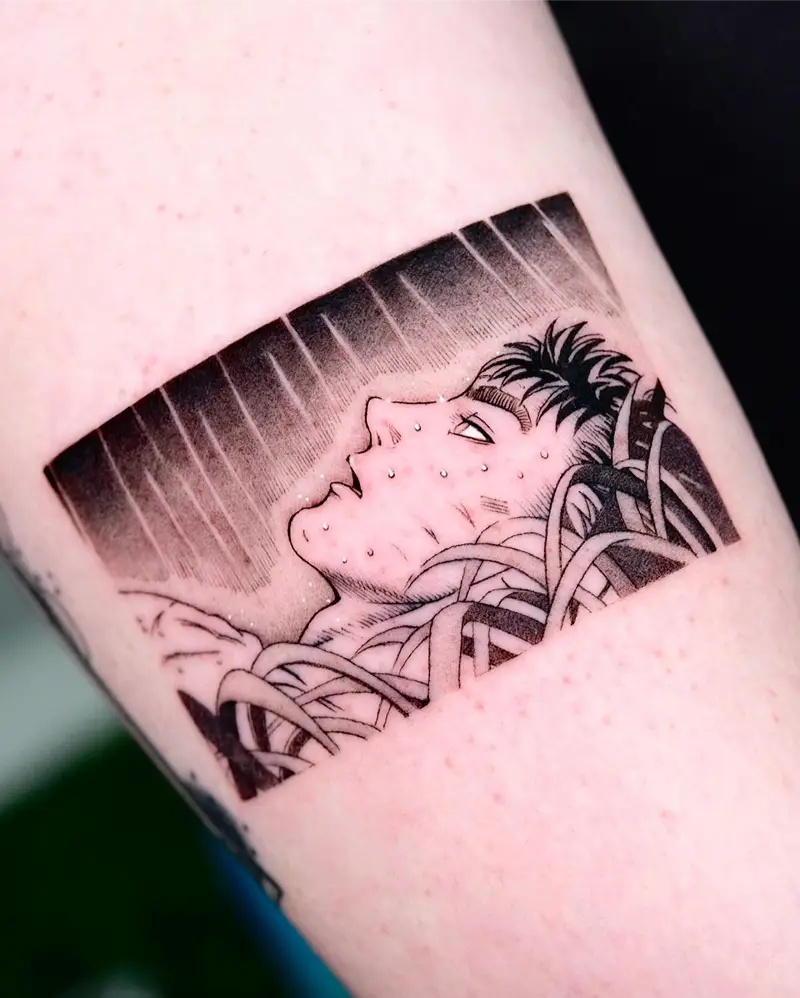 Manga Frame Guts Berserk Tattoo
