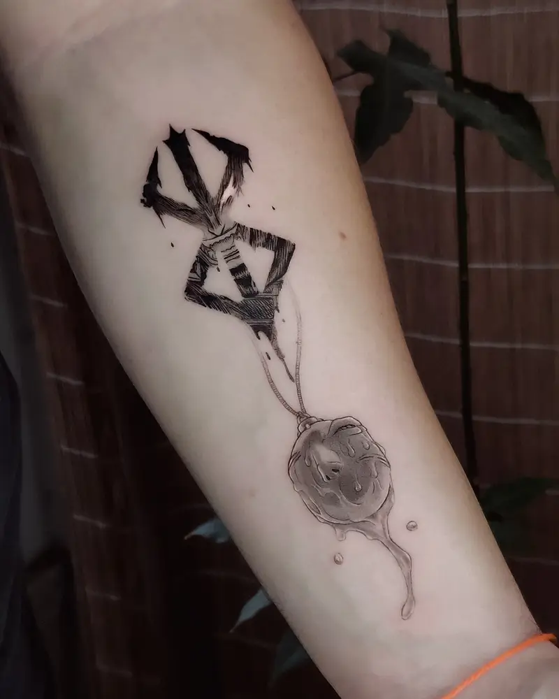 Minimal Beherit and Brand of Sacrifice Berserk Tattoo