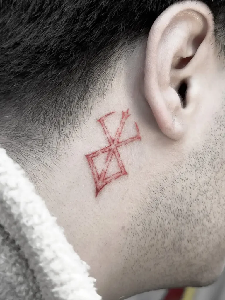 Sketch Style Brand of Sacrifice Berserk Tattoo